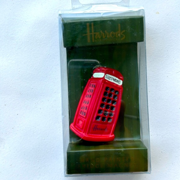 Harrods Other - VINTAGE HARRODS LONDON TELEPHONE BOX KNIGHTSBRIDGE REFRIGERATOR  MAGNET NEW